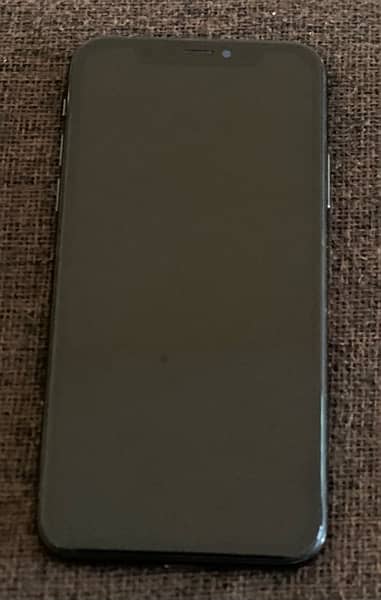 10/10 iPhone X black 256 gb PTA approved 3