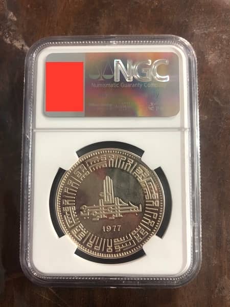 pakistan 100 Rupees Iskalic Summit silver coin NGC 0