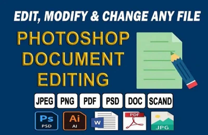 Graphic Design Edit PDF JPG Screenshot Scanned Photoshop Document Edit 1