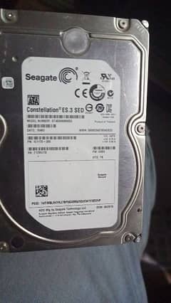 4 Tb 1 Tb & 500g Seagate hard disk available
