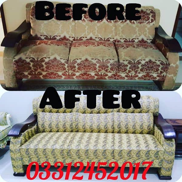 sofa repair refabrication seat Spring repair all new sofa set on order 14