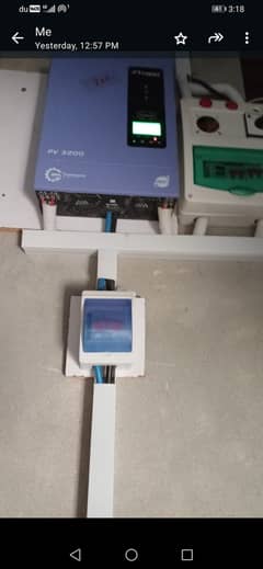 Fronius inverter 3kwa totally new just used 1 month