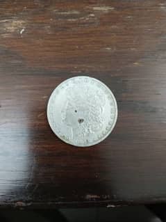 one dollar morgan silver 0