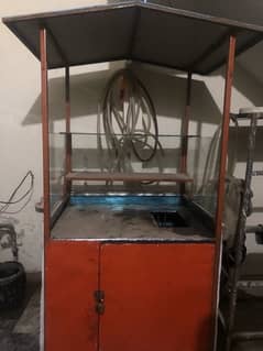 Food Stall with fryer good condition