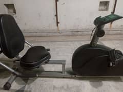 Recumbent exercise bike back seated cycle machine treadmill walk spin 0