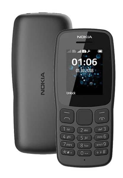 Nokia 106 Feature Mobile Phone 1