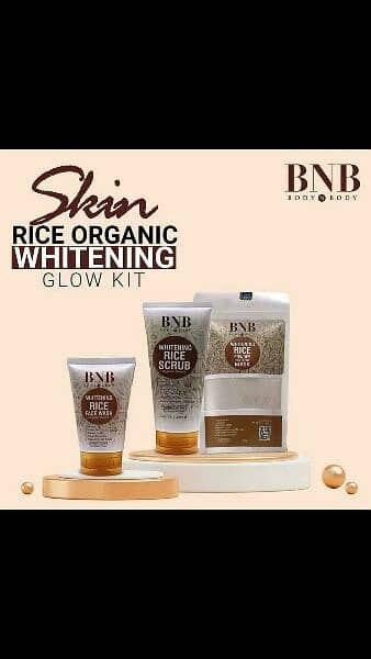 Rice Whitening And Glowing Facial Kit 2