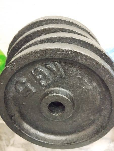 Gym Dumbbells And Plates 1