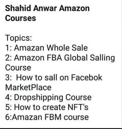 shahid Anwar course