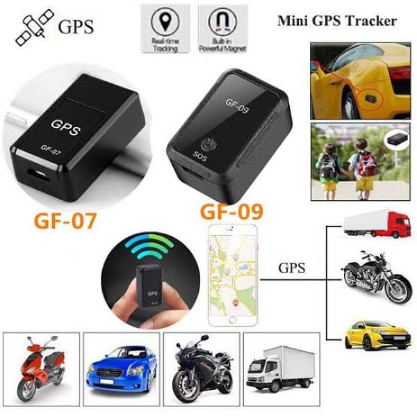 MINI GPS MAGNETIC TRACKER AND VOICE RECORDER DEVICE  GF-09 PTA approve 1