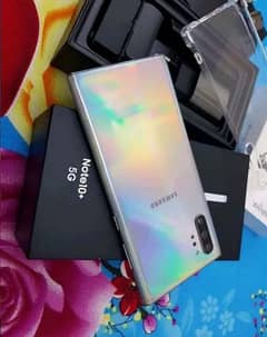 Samsung Note 10 plus 12 ram 256 GB complete box for sale (03427300550)