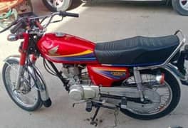 Honda 125cc 2009 model bike for sale WhatsApp number onhai03229844345)