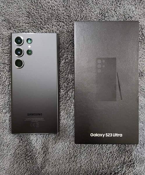 Samsung s23 Ultra 256 GB  PTA approved 03073909212 WhatsApp number 1