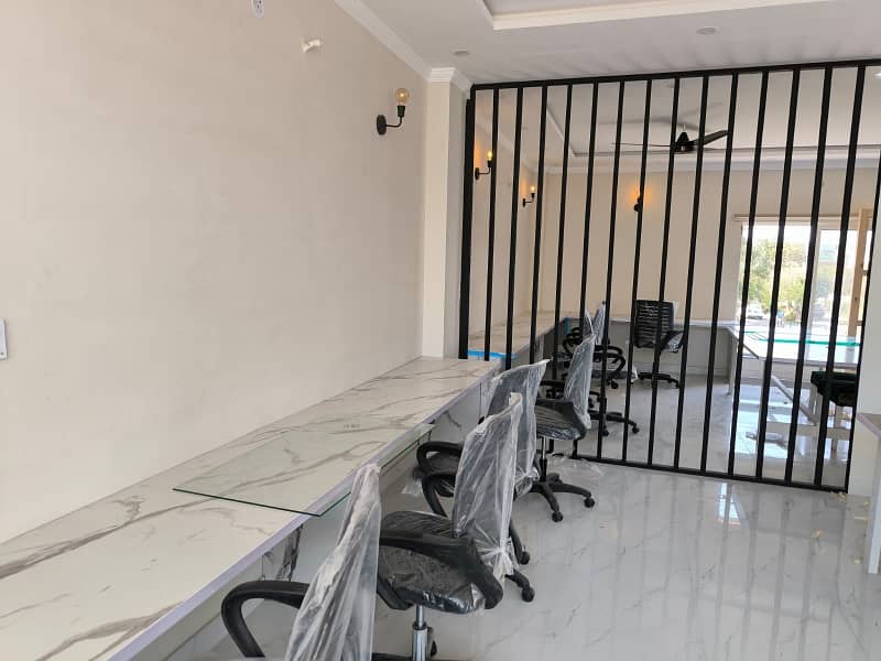 Furnished Office , First Floor Separate Entrance Available For Rent 8