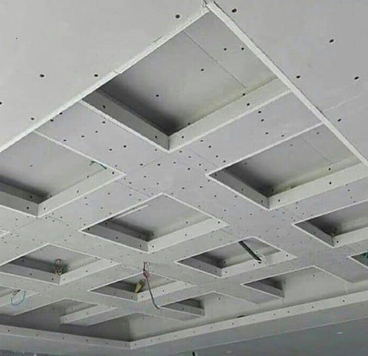 GYPSUM BOARD DRYWALL, GLASS PARTITION, OFFICE PARTITION, FALSE CEILING 15