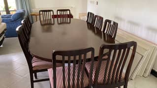 10 seater dining table - sheesham