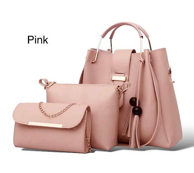 ladies 3 pcs bags with best quality 1