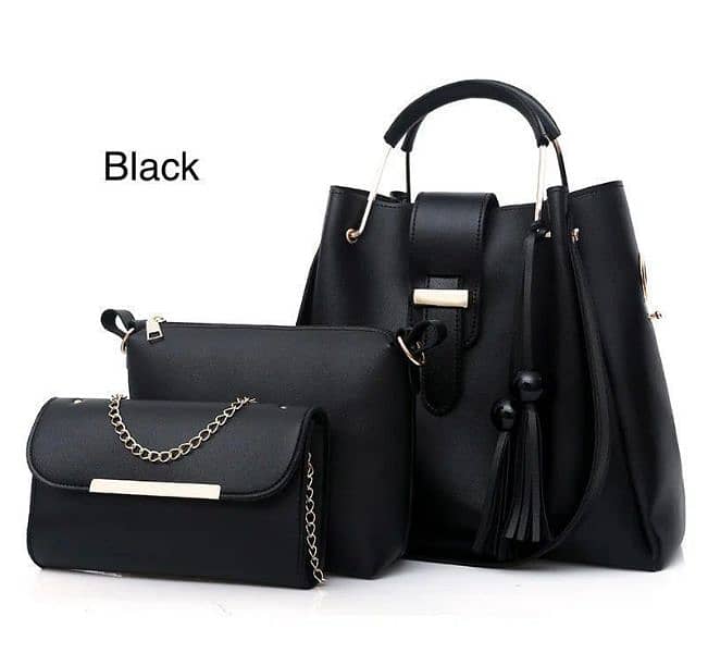 ladies 3 pcs bags with best quality 2