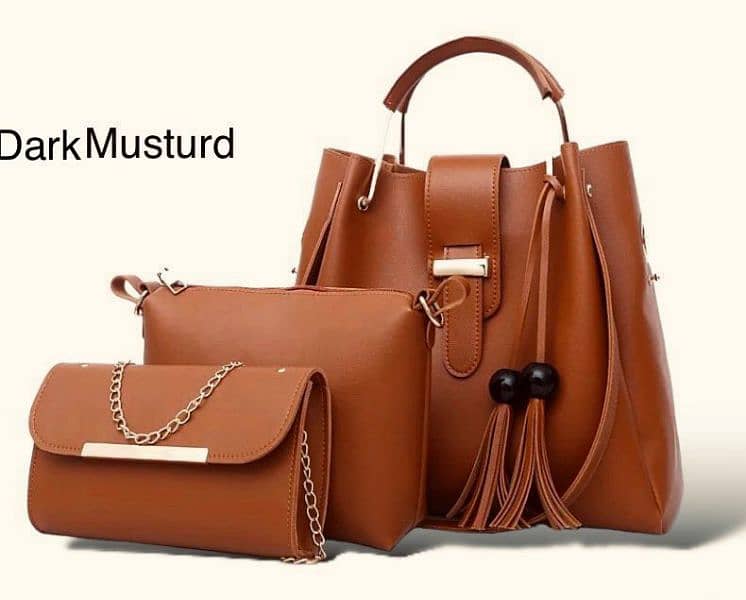 ladies 3 pcs bags with best quality 3