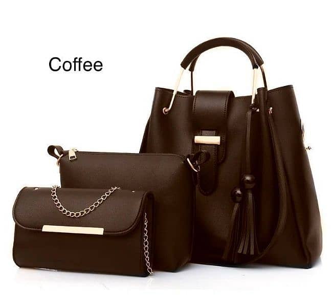 ladies 3 pcs bags with best quality 5