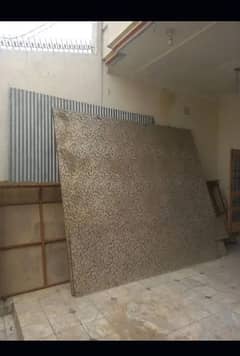 Fiber and Iron Sheet with frame for sale