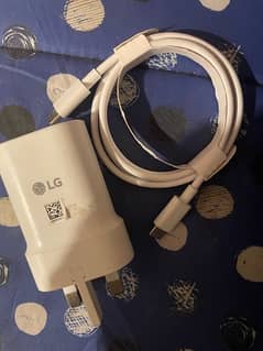 LG ka 100% original 25w box pulled charger hy