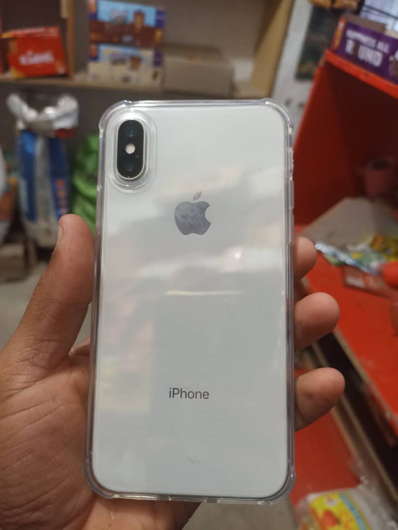iphone X ha non pta white colour urgent sale 5