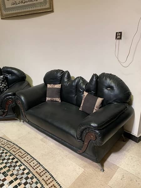 sofa set 3 2 1 for Sale leather poshish 2