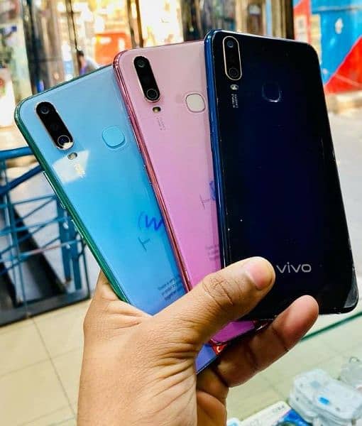 Vivo V17 new mobile phone All colours Availble with Box all accessoris 1