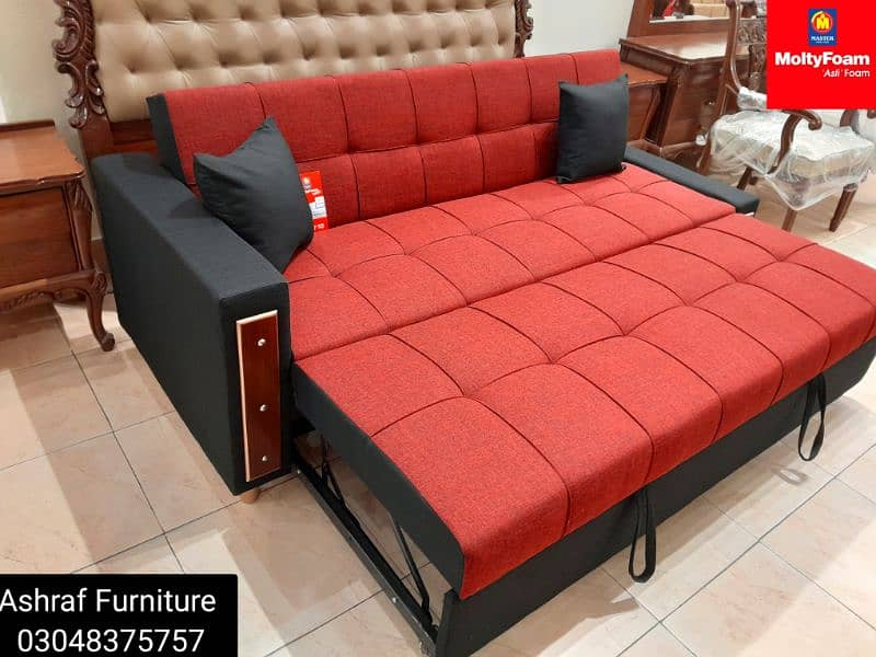 Sofa cum bed/Dewan/Double cumbed/Sofa/L Shape/combed/Bed Set/MoltyFoam 19