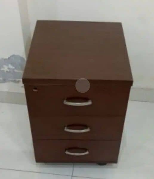 office table / executive office table / side table / drawer trolley 4