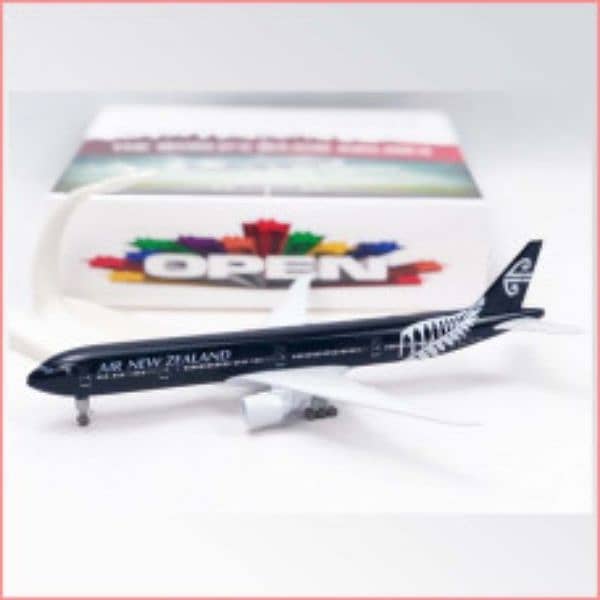 Airplane models, 20cm size, metal, wheel 4