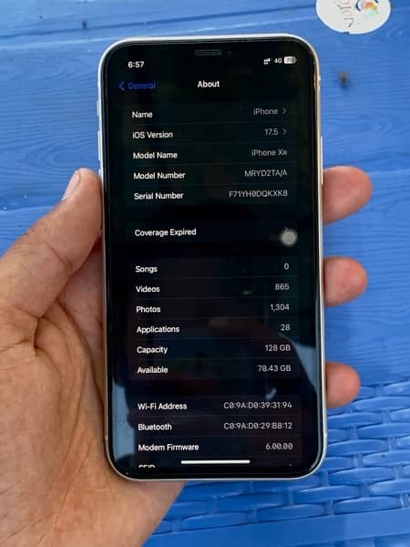 Iphone xr 128GB PTA approved 1