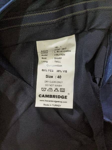 3 Piece Cambridge Coat Pant available for Sale 3