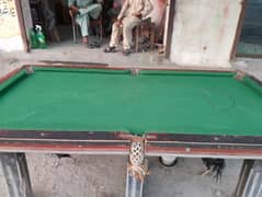 3.5 × 7 snooker table fresh condition