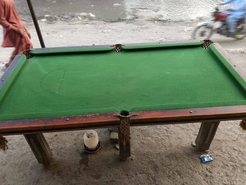 3.5 × 7 snooker table fresh condition 2