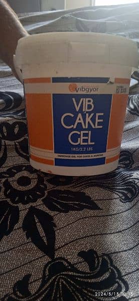 cake gel cake improver gel 1