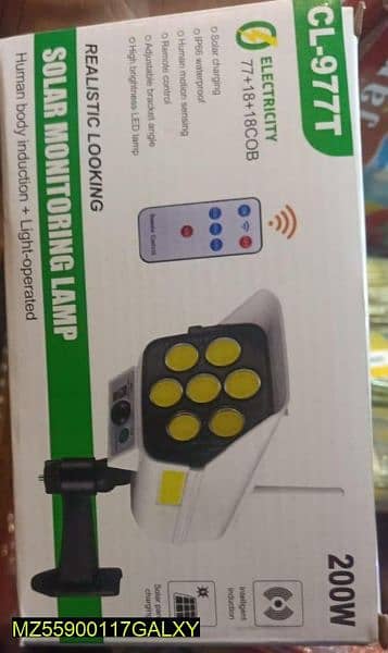 solar light with sensor cash on delivery. delivery free 2