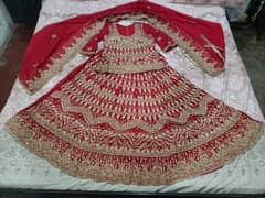 bridal dress , bridal wear , red , mehroon
