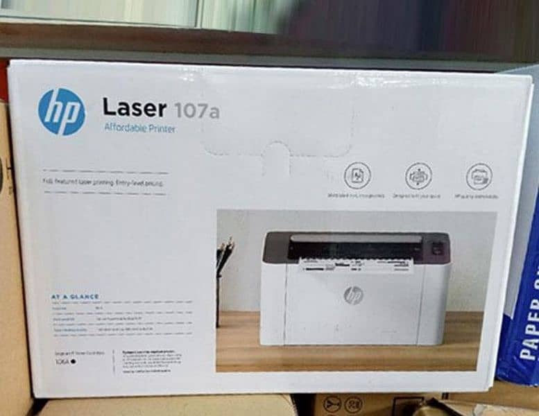 HP LaserJet Pro M107A Printer (Box Pack with 1 Year Warranty) 4