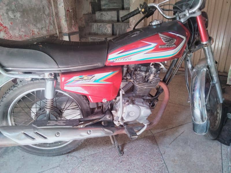 honda 125 2016 bank manger used in good condition 4