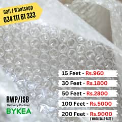 Bubble Wrap, Bubble Roll, Plastic Sheet, for Packing Spare Parts 0