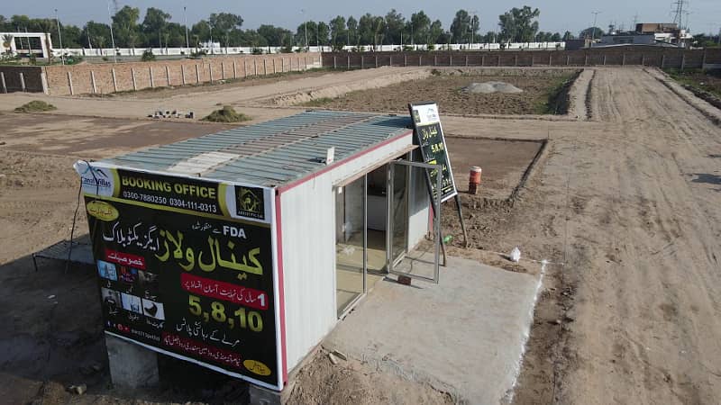 8 Marla Residential Plot For Sale In Canal Villas, Canal Road Faisalabad 35
