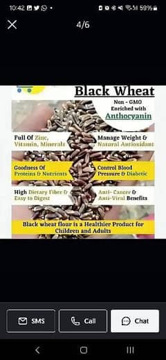 Organic Black Wheat 0