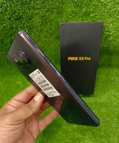 Poco X3 Pro 8 GB Ram 256gb momery full Box Pta Approved