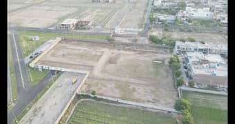 10 Marla Residential Plot For Sale In Canal Villas, Canal Road Faisalabad 0