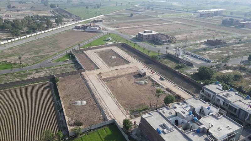10 Marla Residential Plot For Sale In Canal Villas Executive Block, Faisalabad. 17