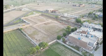 8 Marla Residential Plot for Sale in Canal Villas, Near Amin Town Faisalabad.