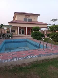 On Excellent Location Barki Road 2 Kanal Farm House Up For sale