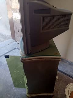 Tv with Trolly 0